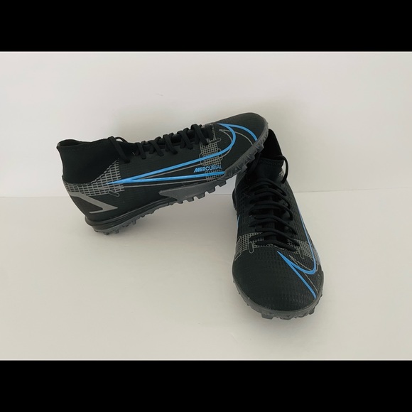Nike Mercurial Superfly 8 Academy Indoor Soccer Black CV0953-004 Men’s Size 5 - Picture 4 of 5